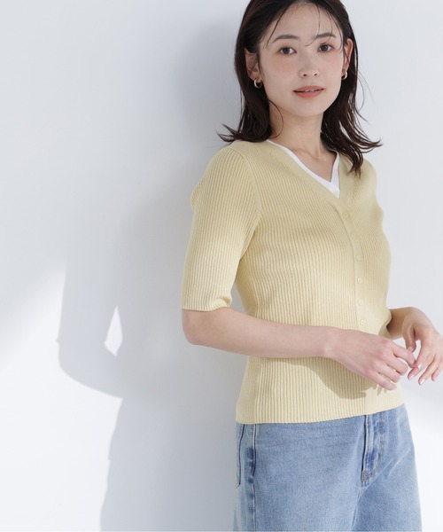 RAYARD M neck knit — трикотажный M‑вырез
