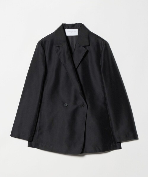 UNITED ARROWS(ユナイテッドアローズ)の「シアー テーラードジャケット ‐ウォッシャブル‐(テーラードジャケット・レディース・ライトブルー/ブラック/ダークブラウン・36/38)」の19枚目の写真