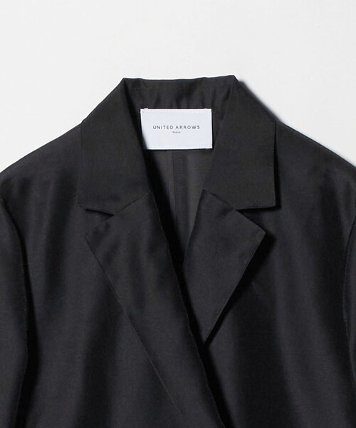 UNITED ARROWS(ユナイテッドアローズ)の「シアー テーラードジャケット ‐ウォッシャブル‐(テーラードジャケット・レディース・ライトブルー/ブラック/ダークブラウン・36/38)」の20枚目の写真