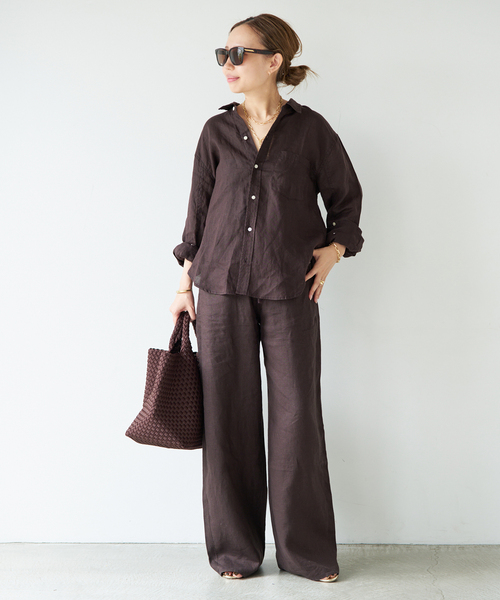 Citizens of humanity(シチズンズオブヒューマニティー)の「【CITIZENS of HUMANITY】brynn drawstring li(その他パンツ・レディース・ブラウン・26)」の22枚目の写真
