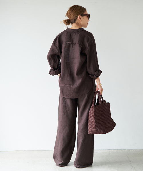 Citizens of humanity(シチズンズオブヒューマニティー)の「【CITIZENS of HUMANITY】brynn drawstring li(その他パンツ・レディース・ブラウン・26)」の20枚目の写真