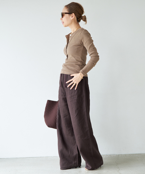 Citizens of humanity(シチズンズオブヒューマニティー)の「【CITIZENS of HUMANITY】brynn drawstring li(その他パンツ・レディース・ブラウン・26)」の18枚目の写真