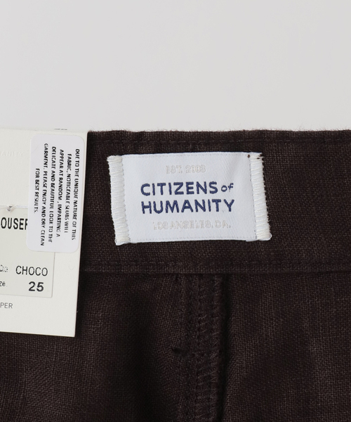 Citizens of humanity(シチズンズオブヒューマニティー)の「【CITIZENS of HUMANITY】brynn drawstring li(その他パンツ・レディース・ブラウン・26)」の6枚目の写真