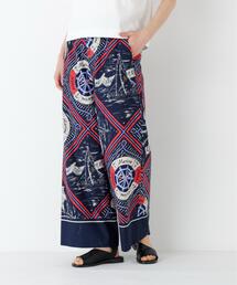 NATIC（ナティック）の「◆≪NATIC×human woman≫セミワイドプリントパンツ（その他パンツ）」