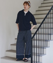 NATIC（ナティック）の「◆≪NATIC×human woman≫セミワイドプリントパンツ（その他パンツ）」