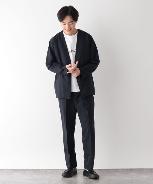 GLOBAL WORK(グローバルワーク)の「クリーンサッカー/スラックス/638155(スラックス・メンズ・ブラック/ネイビー/ダークグレー・SMALL/MEDIUM/LARGE/X-LARGE)」の10枚目の写真