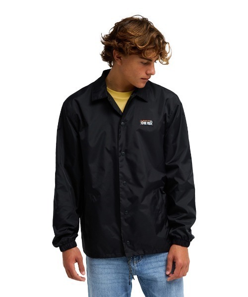 Quiksilver(クイックシルバー)の「クイックシルバー QUIKSILVER OPQS COACH JACKET(ナイロンジャケット・メンズ・ブラック・M/L/LL/S)」の2枚目の写真