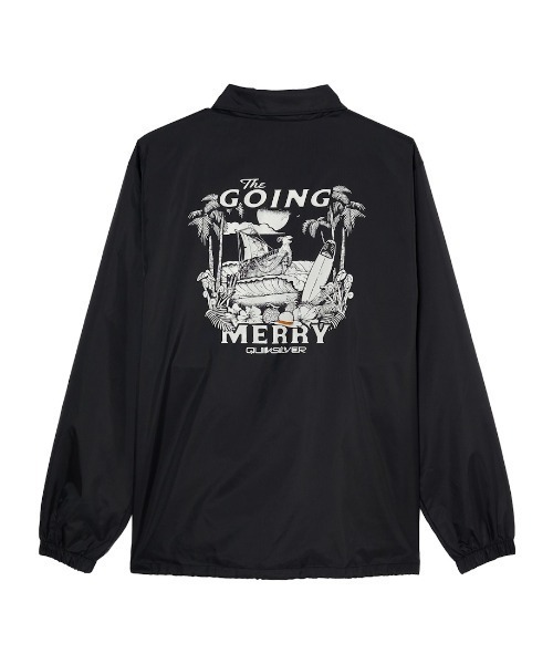 Quiksilver(クイックシルバー)の「クイックシルバー QUIKSILVER OPQS COACH JACKET(ナイロンジャケット・メンズ・ブラック・M/L/LL/S)」の5枚目の写真