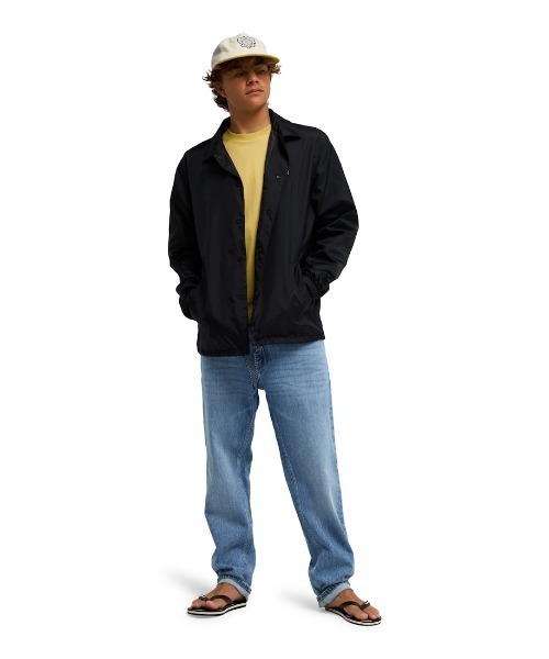 Quiksilver(クイックシルバー)の「クイックシルバー QUIKSILVER OPQS COACH JACKET(ナイロンジャケット・メンズ・ブラック・M/L/LL/S)」の3枚目の写真