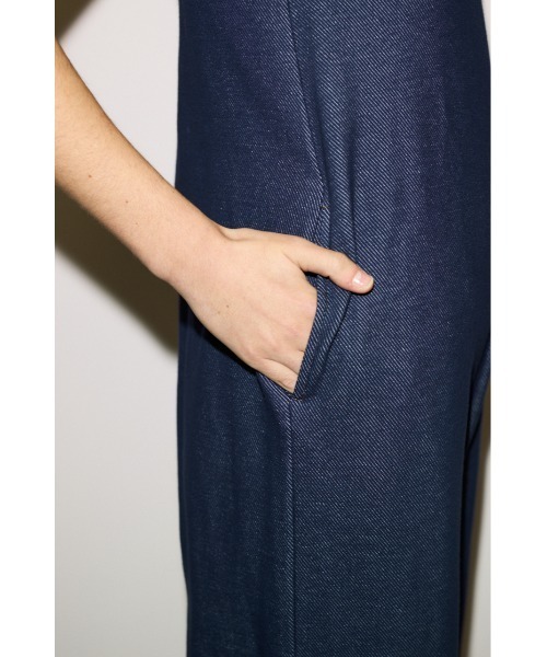 THROW by SLY（スローバイスライ）の「THROW BACK OPEN ALL IN ONE バックオープンオールインワン 春服 夏服（つなぎ/オールインワン・レディース・ブラック/ネイビー・FREE）」の10枚目の写真