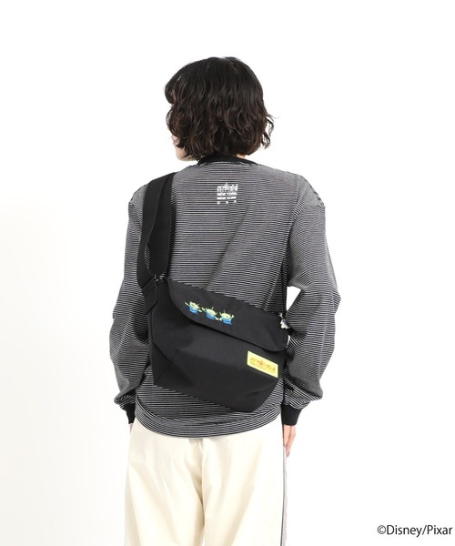 Manhattan Portage（マンハッタンポーテージ）の「Manhattan Portage/マンハッタンポーテージ ショルダーバッグ "トイストーリー" Nylon Messenger Bag(SM)FZP MGNT/ALIENS MP1605FZPTOYALN（ショルダーバッグ・メンズ・ブラック・FREE）」の20枚目の写真