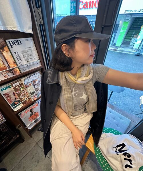 FREEMARIO（フリーマリオ）の「トリニティシンボルTシャツ[グレー]（Tシャツ/カットソー・レディース・グレー・SMALL/MEDIUM）」の9枚目の写真