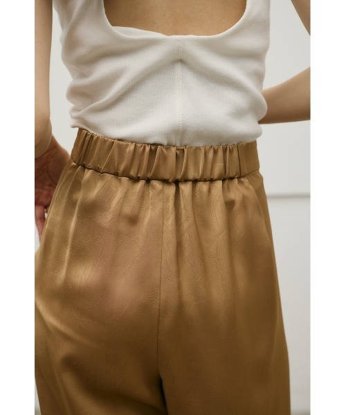 STYLEMIXER（スタイルミキサー）の「サテンラップワイドパンツ（その他パンツ・レディース・グレー/ベージュ/ネイビー・SMALL/MEDIUM）」の20枚目の写真