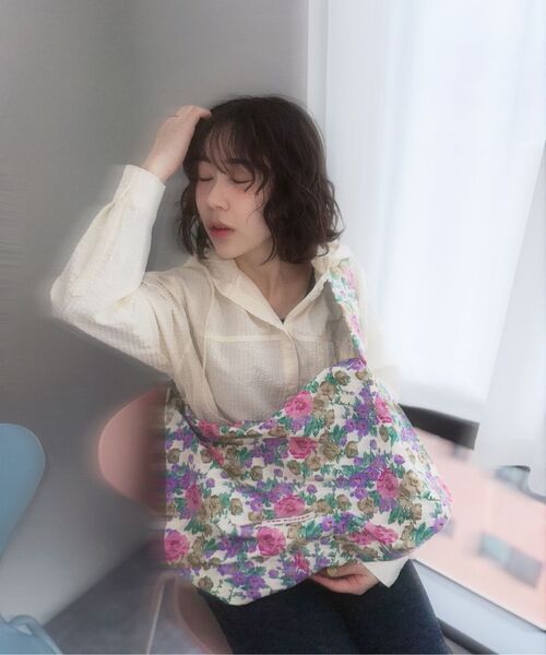 DER KOFFER（デルコッファー）の「HOBO ROSE [SKY]_LARGE（ショルダーバッグ・レディース・その他・FREE）」の7枚目の写真