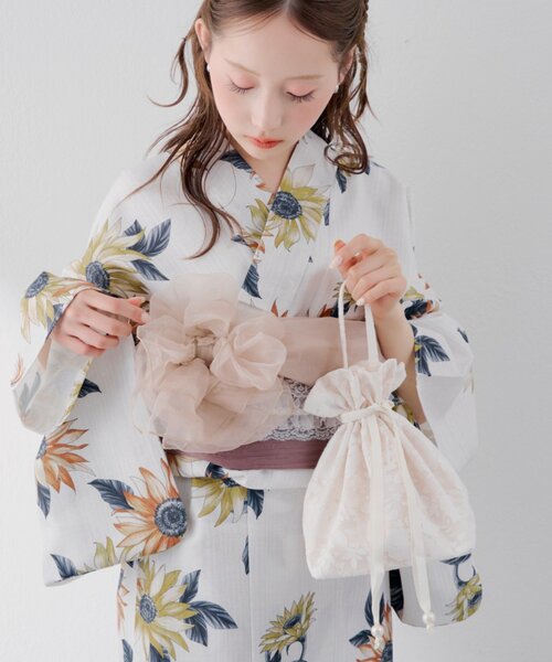 continuer de NICE CLAUP(コンティニューデナイスクラップ)の「【浴衣collection】アソート巾着BAG(ショルダーバッグ・レディース・その他1/その他2・FREE)」の8枚目の写真