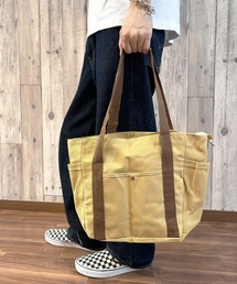 BEATJIVE（ビートジャイブ）の「シンプルキャンバストートバッグ / 軽量・大容量・ポケット付き・デイリーユース（トートバッグ）」