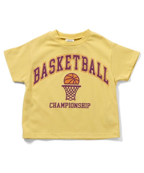 BREEZE(ブリーズ)の「スポーツプリント半袖Tシャツ(Tシャツ/カットソー・キッズ・イエロー/ブルー/オフホワイト・90/100/110/120/130/140/150)」の10枚目の写真