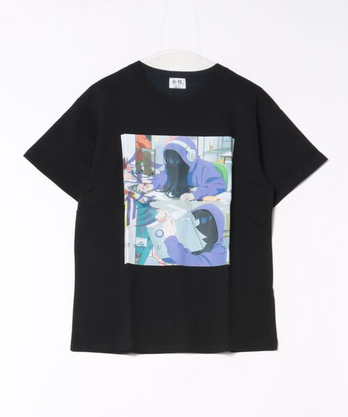 minius(ミニウス)の「【BTP SELECTION】TVアニメ「全修。」Tシャツ( 広瀬ナツ子 )/半袖 プリントT ユニセックス アニメ コラボ(Tシャツ/カットソー・レディース・ホワイト/ブラック・MEDIUM/LARGE/XX-LARGE/X-LARGE)」の2枚目の写真