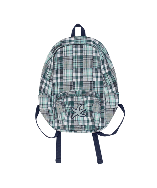 THECOLDESTMOMENT(ザコールデストモーメント)の「TCM starfish patchwork backpack (green)(バックパック/リュック・レディース・その他・OS)」の2枚目の写真