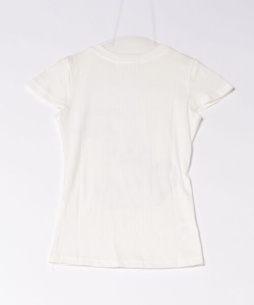 HALEY PESCA(ヘーリーペスカ)の「HALEY PESCA/アメリカンレトロ 白猫プリント半袖Tシャツ(Tシャツ/カットソー・レディース・ホワイト・MEDIUM/SMALL)」の6枚目の写真