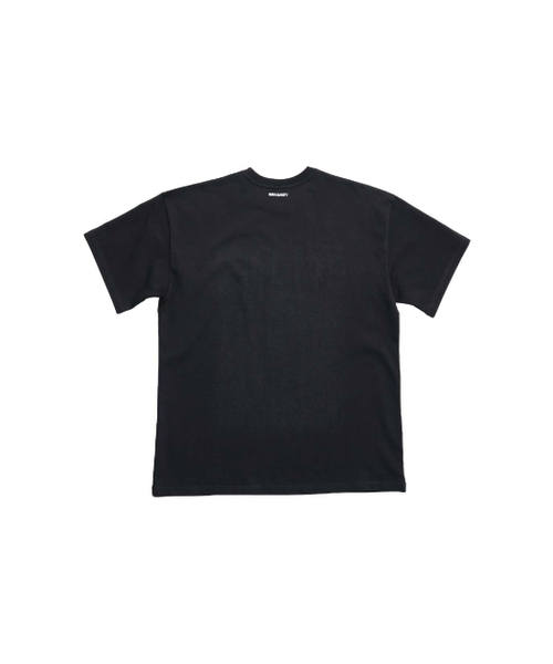 999HUMANITY（999ヒューマニティ）の「EVD イージーロゴハーフTシャツ (ブラック)（Tシャツ/カットソー・レディース・その他・OS/1(S)/2(M)/3(L)/0(XS)/4(XL)）」の2枚目の写真