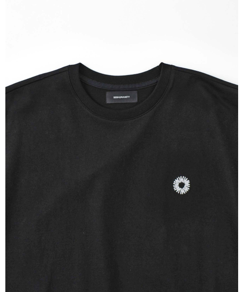 999HUMANITY（999ヒューマニティ）の「EVD イージーロゴハーフTシャツ (ブラック)（Tシャツ/カットソー・レディース・その他・OS/1(S)/2(M)/3(L)/0(XS)/4(XL)）」の3枚目の写真