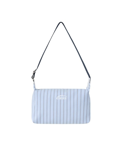 EMIS(イミス)の「STRIPE HOBO BAG(ショルダーバッグ・レディース・ライトブルー/ピンク/ベージュ・FREE)」の2枚目の写真