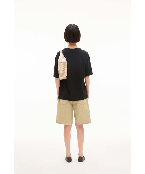 EMIS(イミス)の「STRIPE HOBO BAG(ショルダーバッグ・レディース・ライトブルー/ピンク/ベージュ・FREE)」の17枚目の写真