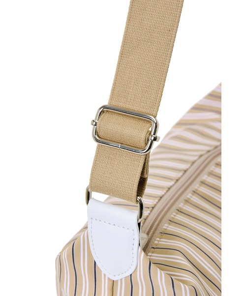 EMIS(イミス)の「STRIPE HOBO BAG(ショルダーバッグ・レディース・ライトブルー/ピンク/ベージュ・FREE)」の22枚目の写真