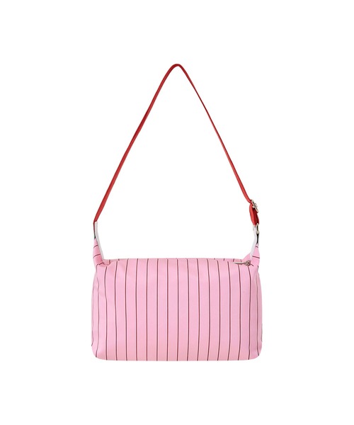 EMIS(イミス)の「STRIPE HOBO BAG(ショルダーバッグ・レディース・ライトブルー/ピンク/ベージュ・FREE)」の9枚目の写真