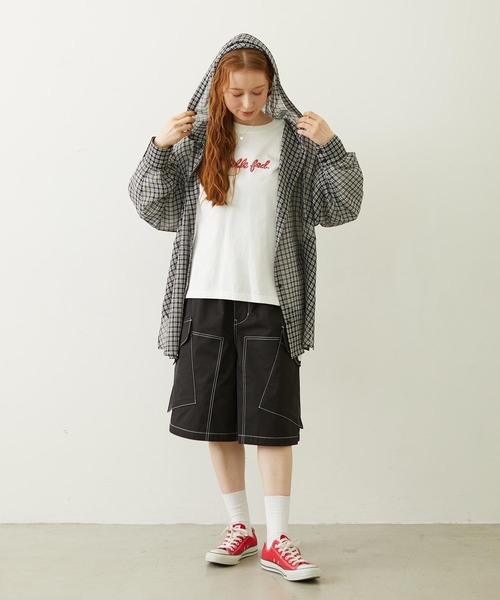 MILKFED.(ミルクフェド)の「ICING LOGO L/S TEE(Tシャツ/カットソー・レディース・ホワイト/アッシュ/ライトブルー・M/L)」の10枚目の写真