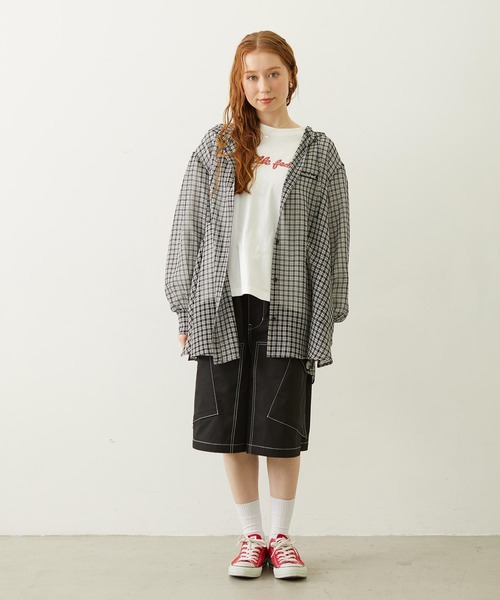 MILKFED.(ミルクフェド)の「ICING LOGO L/S TEE(Tシャツ/カットソー・レディース・ホワイト/アッシュ/ライトブルー・M/L)」の13枚目の写真