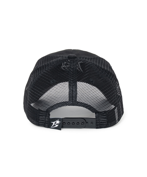 BOTT(ボット)の「BoTT / ボット B LOGO MESH BACK 5 PANEL CAP(キャップ・メンズ・オレンジ/ブラック・FREE)」の3枚目の写真