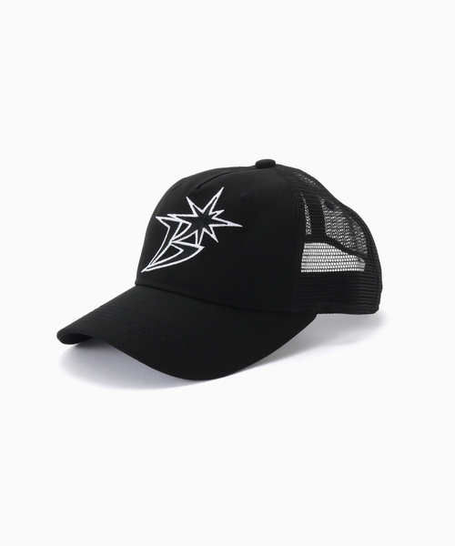 BOTT(ボット)の「BoTT / ボット B LOGO MESH BACK 5 PANEL CAP(キャップ・メンズ・オレンジ/ブラック・FREE)」の5枚目の写真