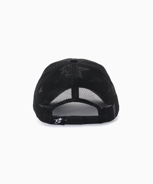 BOTT(ボット)の「BoTT / ボット B LOGO MESH BACK 5 PANEL CAP(キャップ・メンズ・オレンジ/ブラック・FREE)」の7枚目の写真