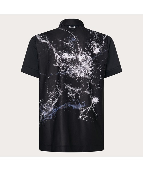 OAKLEY(オークリー)の「オークリーSKULL WATER BALLET SHIRT ポロシャツゴルフメンズ/ゴルフ/吸汗速乾/OAKLEY(ポロシャツ・メンズ・ブラック・M/L/S)」の10枚目の写真