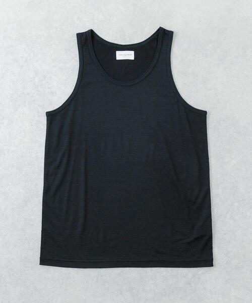 URBAN RESEARCH(アーバンリサーチ)の「new basic WASHABLE MERINO WOOL TANK(タンクトップ・メンズ・ネイビー/チャコールグレー/ブラック・X-LARGE/LARGE/MEDIUM)」の3枚目の写真