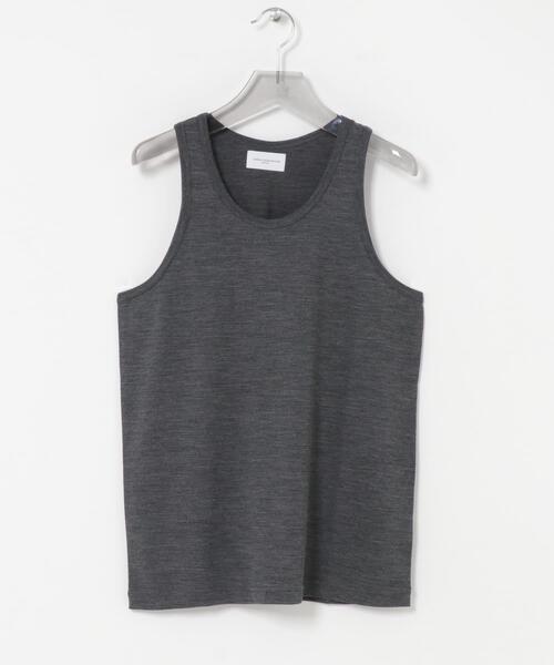 URBAN RESEARCH(アーバンリサーチ)の「new basic WASHABLE MERINO WOOL TANK(タンクトップ・メンズ・ネイビー/チャコールグレー/ブラック・X-LARGE/LARGE/MEDIUM)」の4枚目の写真
