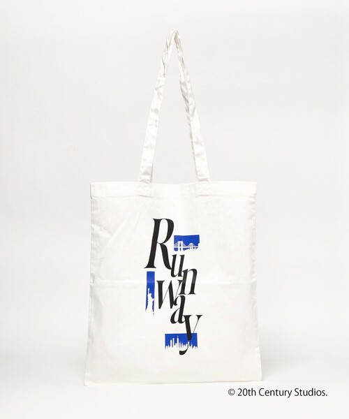 BEAUTY&YOUTH UNITED ARROWS(ビューティーアンドユースユナイテッドアローズ)の「【別注】<プラダを着た悪魔2>ロゴ トートバッグ(トートバッグ・レディース・ホワイト/ブラック・FREE)」の5枚目の写真