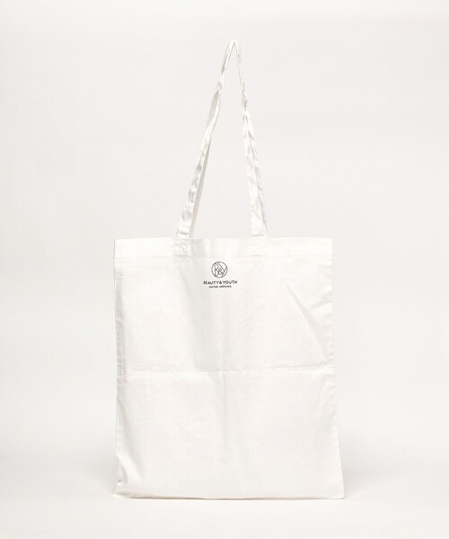 BEAUTY&YOUTH UNITED ARROWS(ビューティーアンドユースユナイテッドアローズ)の「【別注】<プラダを着た悪魔2>ロゴ トートバッグ(トートバッグ・レディース・ホワイト/ブラック・FREE)」の7枚目の写真