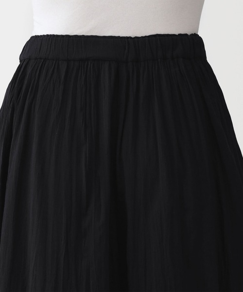 無印良品(ムジルシリョウヒン)の「婦人 不揃い楊柳 イージースカートパンツ(その他パンツ・レディース・ブラック/オフホワイト/ブルー/ダークネイビー・S-M/L-XL)」の15枚目の写真