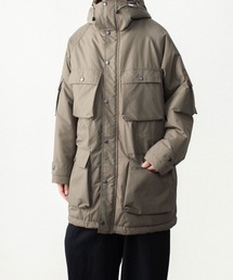 VEIN （ヴェイン）の「ナイロン グログラン パッデッドオーバーコート / NY GROSGRAIN PADDED OVERCOAT（ミリタリージャケット）」
