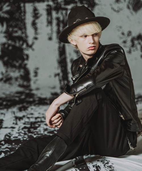 NO ID.（ノーアイディ）の「【NO ID.】HOTFIX Fedora Hat / HOTFIX フェドラ ハット（ハット・メンズ・ブラック・ONE SIZE）」の7枚目の写真
