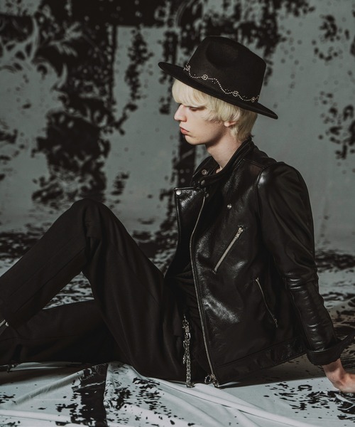 NO ID.（ノーアイディ）の「【NO ID.】HOTFIX Fedora Hat / HOTFIX フェドラ ハット（ハット・メンズ・ブラック・ONE SIZE）」の8枚目の写真
