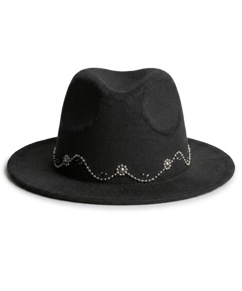 NO ID.（ノーアイディ）の「【NO ID.】HOTFIX Fedora Hat / HOTFIX フェドラ ハット（ハット・メンズ・ブラック・ONE SIZE）」の16枚目の写真