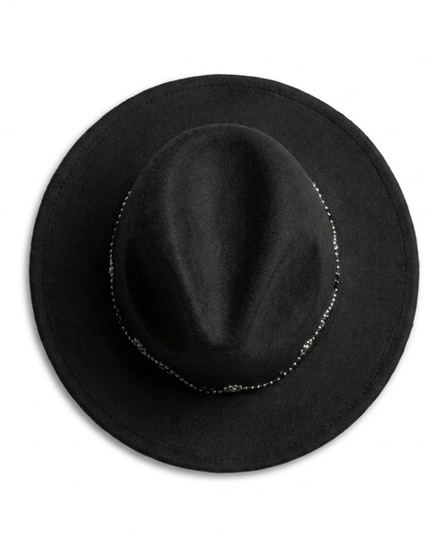 NO ID.（ノーアイディ）の「【NO ID.】HOTFIX Fedora Hat / HOTFIX フェドラ ハット（ハット・メンズ・ブラック・ONE SIZE）」の18枚目の写真