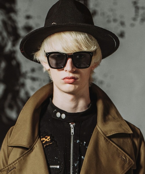 NO ID.（ノーアイディ）の「【NO ID.】HOTFIX Fedora Hat / HOTFIX フェドラ ハット（ハット・メンズ・ブラック・ONE SIZE）」の2枚目の写真