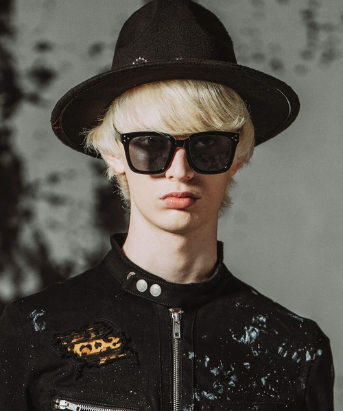 NO ID.（ノーアイディ）の「【NO ID.】HOTFIX Fedora Hat / HOTFIX フェドラ ハット（ハット・メンズ・ブラック・ONE SIZE）」の3枚目の写真