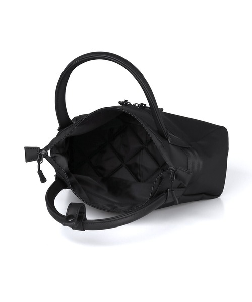 The DUFFER of ST.GEORGE(ザダファーオブセントジョージ)の「〔BLACK LABEL〕GYM BAG MINI:ミニジムバッグ ミニトート(トートバッグ・メンズ・ブラック・F)」の4枚目の写真