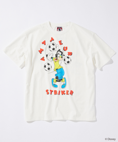 MICKEY MOUSE / ミッキー マウス 別注 サッカー プリント Tシャツ（T